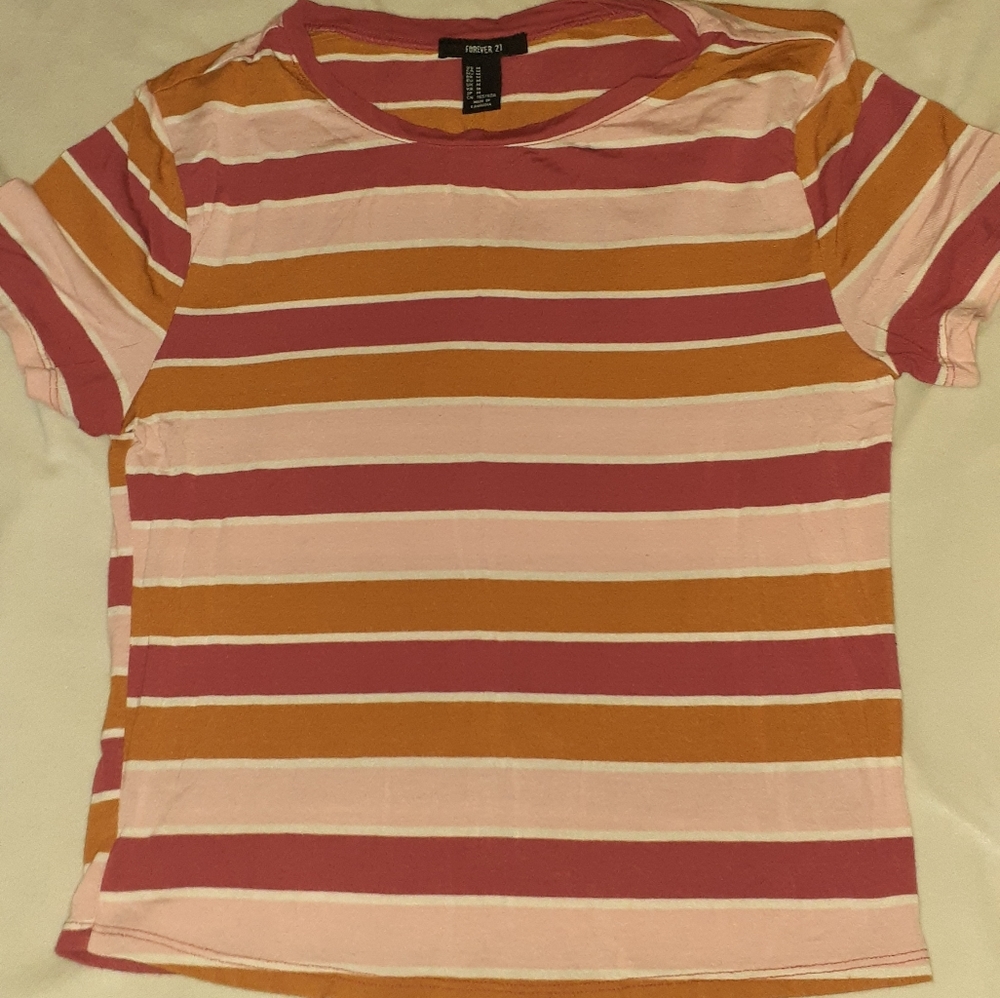 F21 Striped Top